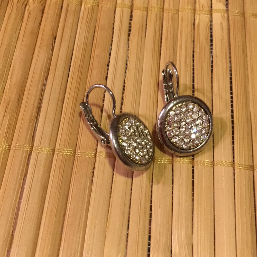 Rhodium plated Earrings